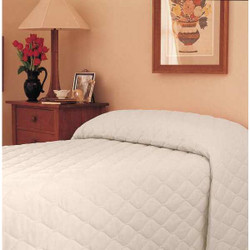Martex Bedspread,110 in L,Bone Mainspread