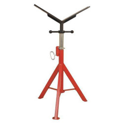 Rothenberger V-Head Pipe Stand,27" to 50" H 10643