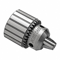 Jacobs Drill Chuck,Keyed,Steel,0.250 In,3/8-24 JCM6255