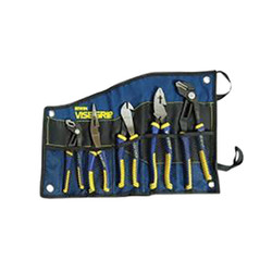 Vise-Grip® 5-Piece GrooveLock/Traditional Pliers Roll Up Bag 1802536