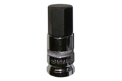 17mm Hex Bit, 1/2" Sq Dr Bit Holder HM-17MM