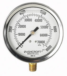 Pressure gauge- 1/4 NPTF threads 9659