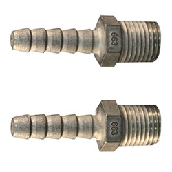 1/4" M End, 1/4" ID Hose 663