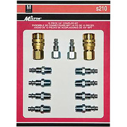 12 Piece M-Style Coupler Kit S-210