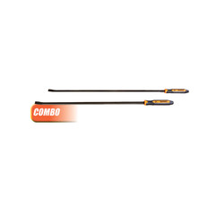 Orange Dominator Pry Bar-Curved (58C) W/COMBO Dominator Pry Bar-Curved (48C) 81431