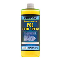 Universal/POE Refrigerant Oil with UV Dye, 32 oz. TD100EQ