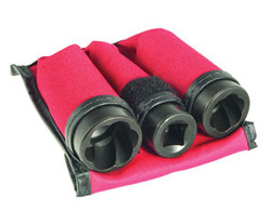 3 Pc. 6-Fluted Twist Flip Socket Set with Plastic Case 30101