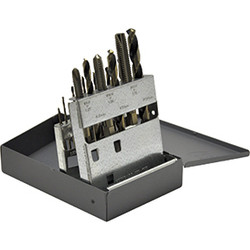 KnKut 18 Piece Metric Tap/Drill Bit Set KK18TDM