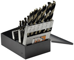 KnKut 25 Piece Metric Jobber Length Drill Bit Set M1 - M13 x 0.5MM 25KK5M