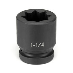 1" Drive x 1-5/8" 8 Point Standard Impact Socket 4552S