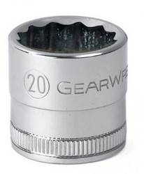½” Dr. 12 Pt. Std. Metric Socket, 17mm 80752