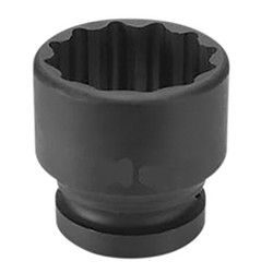 1" Drive x 65mm 12 Point Standard Impact Socket 4165M