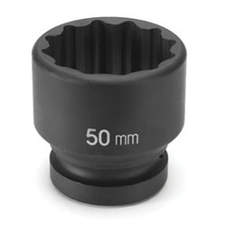 1" Drive x 70mm 12 Point Standard Impact Socket 4170M
