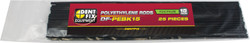 15mm Polyethylene Plastic Rods, 25 Pack DF-PEBK15-25