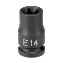 3/8" Drive x E14 External Star Impact Socket 1114ET
