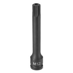 3/8" Drive x M5 4" Tamper Proof Triple Square Driver 11054ST