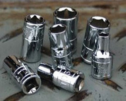 1/4" Drive 6-Point Deep Fractional Socket - 1/4" 120037