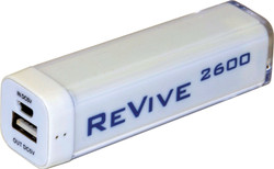 ReVive Phone Charger, 2600mAh, White 567