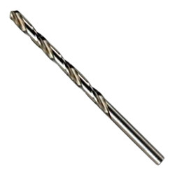 #60 General Purpose High Speed Steel Wire Gauge Straight Shank Jobber Length Drill Bit, Bulk 80160