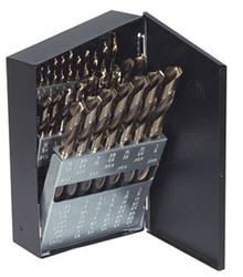 29Pc High Speed Steel Drill Bit Set with Turbo Point Tip 73138