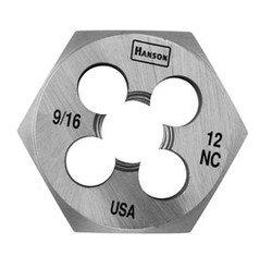 9/16" - 12 NC Hexagon Machine Screw Die, Carded 6848