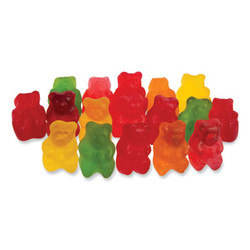 Office Snax® Candy Assortments, Gummy Bears, 1 lb Bag 00669
