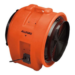 Allegro Industries Confined Space Blower,Orange,21" W 9539-16