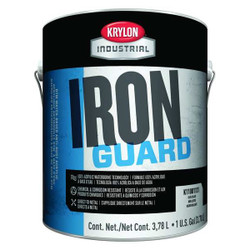 Krylon Acryl Enamel,Light Machine GrayGlos,1gal K11003271