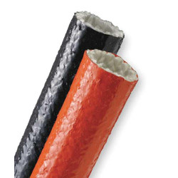 Techflex Sleeving,2 In Heat Resistant,Red,25 Ft FIN2.00RD25