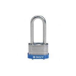 Brady Keyed Padlock,Different,1-5/16"W 143140