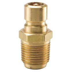 Parker Quick Connect,Plug,1/4",1/4"-18 BPV252