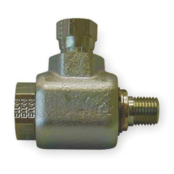 Aeroquip Swivel Joint,2.53"L,2.14"H,Steel FS65000-0606-01