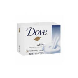 Dove Body Soap,WH,3.17 oz,Perfumed,PK48 CB370944