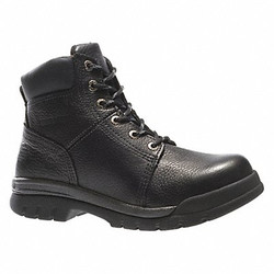 Wolverine 6-Inch Work Boot,M,9,Black,PR W04714