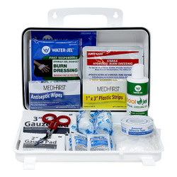 Medi-First Burn Care Kit,138pcs,8.5"W,5.25"H,White 89611