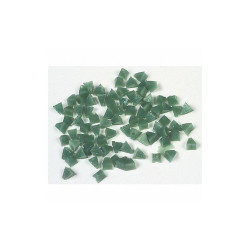 Raytech Plastic Media,Pyramid, Green,1/4" 41-119