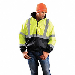 Occunomix Jacket,Insulated,4XL,Yellow,31-1/2inL LUX-ETJBJR-BY4X
