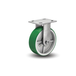 Albion Plate Caster,Rigid,Polyurethane,5 5/8"H 16PI04201R