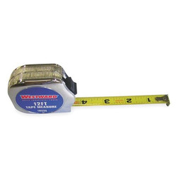 Westward Tape Measure,3/4Inx12 ft.,Carbon Steel 1MKR6