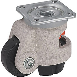 Sim Supply Leveling Plate Caster,Swivel,395 lb.  HRP-POA 45G