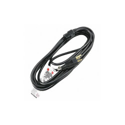 Sim Supply Power Cord,5-15P,SJT,15 ft.,Blk,13A,16/3  5XFN7ID