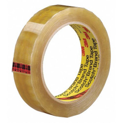 3m Carton Seal Tape,216ft,1/2in,2.4mil,PK72 681