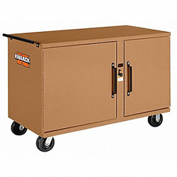Knaack Mobile Cabinet Bench,Steel,54-1/4"W,26"D  58