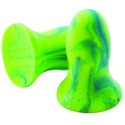 Meteors Disposable Earplugs, Foam, Green, Uncorded, Small