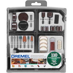 Dremel 709-02 110-Piece All-Purpose Accessory Kit for Dremel Rotary Tools