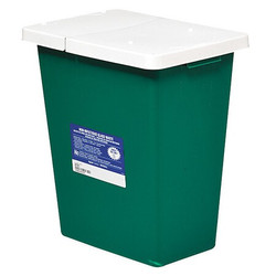 Covidien Sharps Container,8 Gal.,Hinged Lid,PK2 GEWC100781