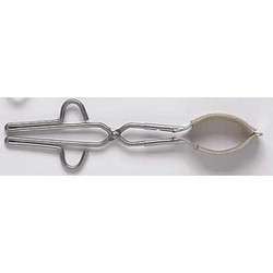 Sim Supply Beaker Tongs,13 1/2 in L,SS  H-23440