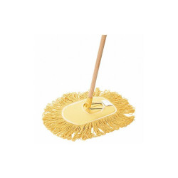 Tough Guy Wedge Mop Refill,Yellow,Cotton 1TZF9