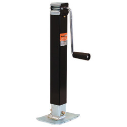 Buyers Products Square Trailer Jack,Sidewind,26 in 0091340