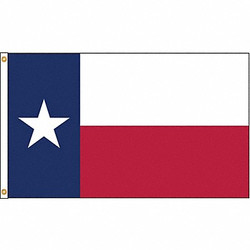 Nylglo Texas Flag,5x8 Ft,Nylon  2204